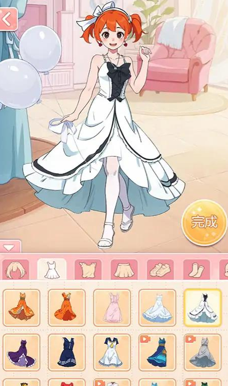 养女儿换装小游戏