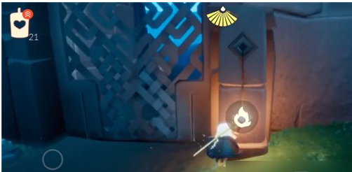 《光遇》橙色光芒在哪 光遇橙色光芒位置1