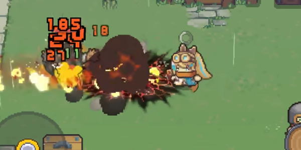 《元气骑士前传》哥布林大祭司boss武器展示