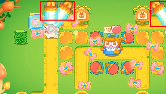 保卫萝卜4绿野奇踪第十四关通关攻略