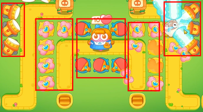 保卫萝卜4绿野奇踪第十四关通关攻略