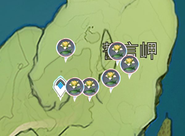 原神甜甜花在哪里收集?