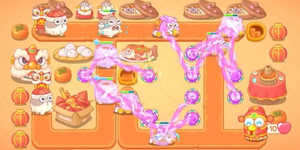 保卫萝卜4新春大集第6关怎么过