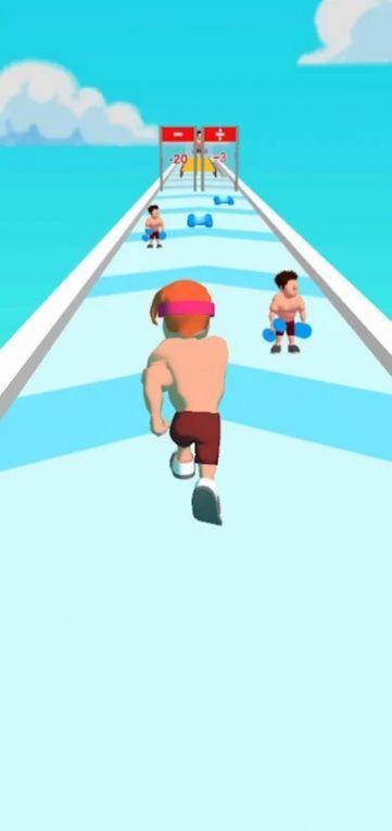 健身房跑酷游戏
