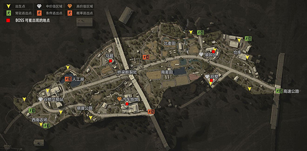 暗区突围农场地图详细介绍
