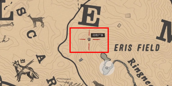 《荒野大镖客2》完美野猪皮获取位置