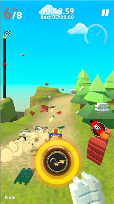 指尖翻滚赛车游戏