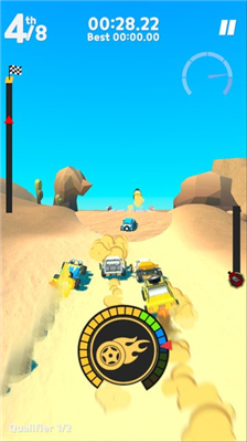 指尖翻滚赛车游戏