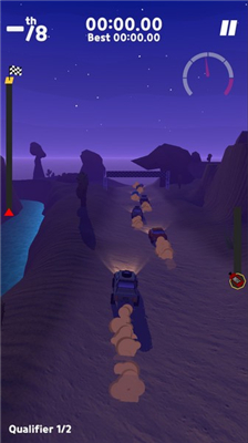 指尖翻滚赛车游戏