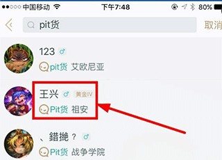 掌上英雄联盟手机版怎么查别人战绩6