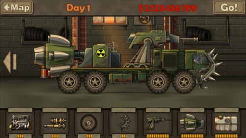 战车撞僵尸2新手教程4