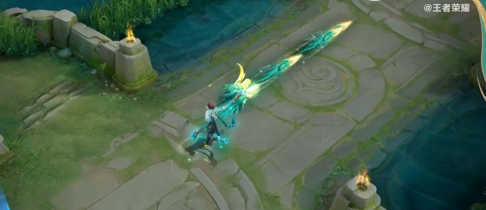 王者荣耀马可波罗兔年限定皮肤特效