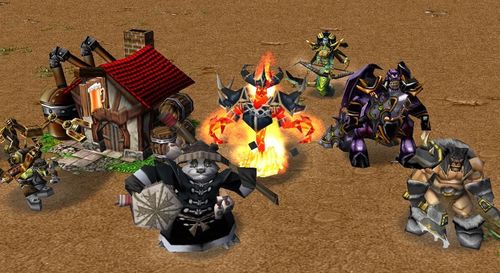 魔兽争霸人族无敌2野蛮人建造详细攻略技巧？