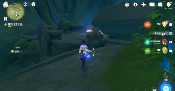 原神童梦的切片秘境下面的水怎么降