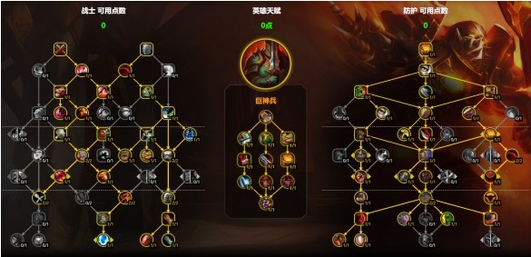 魔兽世界防战天赋怎么加点