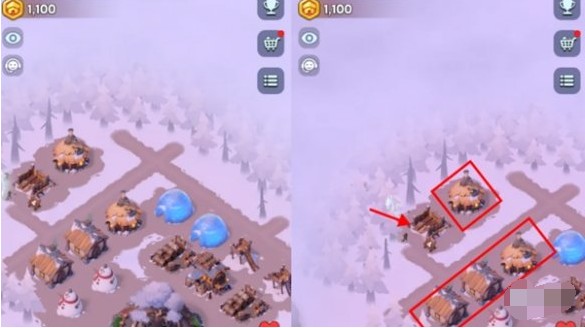 无尽冬日晨曦岛伐木小屋怎么摆