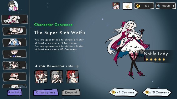 鸣朝抽卡模拟器