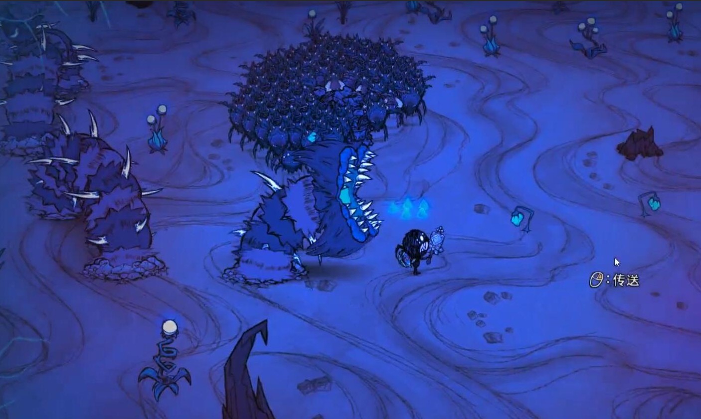 《饥荒联机版》巨大蠕虫打法技巧