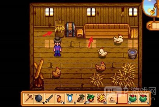 《星露谷物语》谷仓的草取出攻略