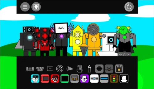 节奏盒子Sprunki泰坦联盟