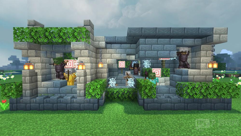 《我的世界：移动版》射术练习场搭建方法