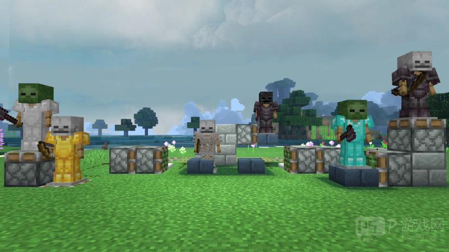 《我的世界：移动版》射术练习场搭建方法