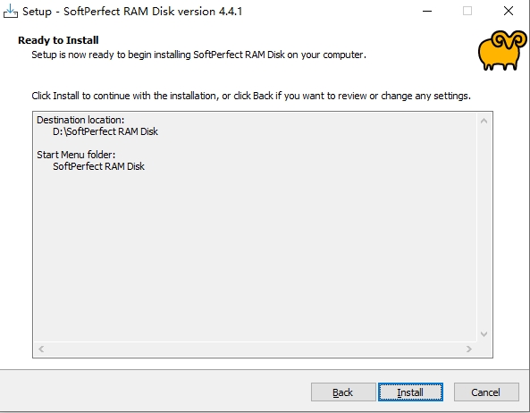 SoftPerfect RAM Disk