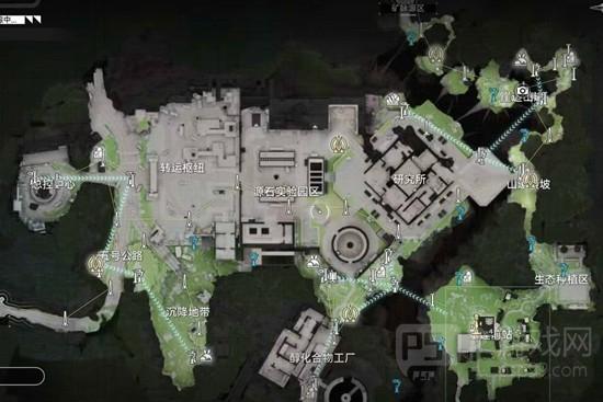 《明日方舟：终末地》四号谷地滑索点位一览