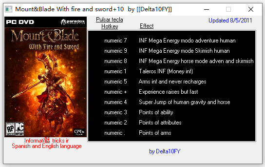 骑马与砍杀火与剑修改器