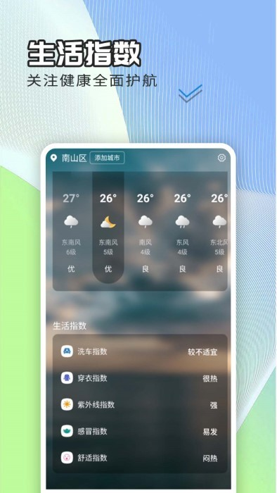 出行天气查