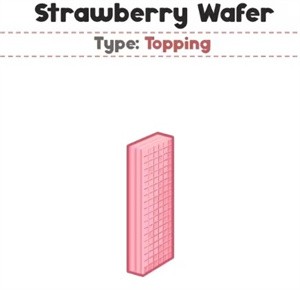 草莓威化饼干（Strawberry Wafer）