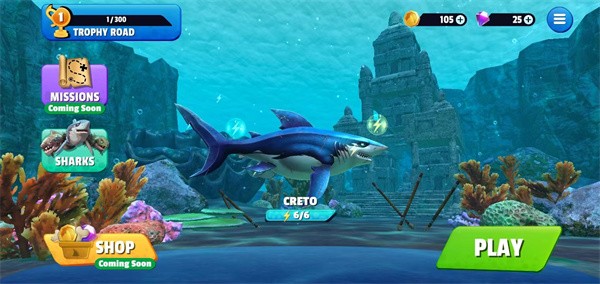 饥饿鲨史前世界内置菜单版游戏攻略3