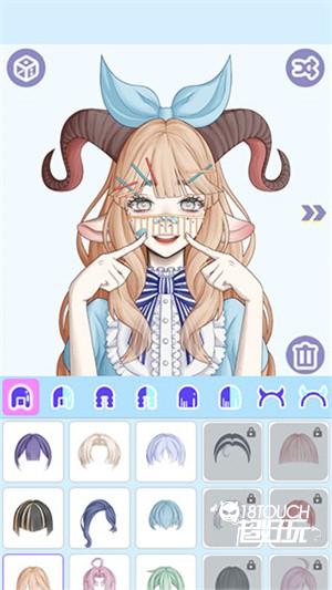 怪物女孩换装免费版怎么玩