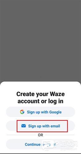 waze导航app怎么注册3