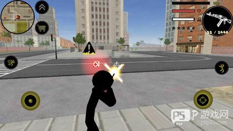 火柴人绳索英雄钢铁侠英雄玩法操作