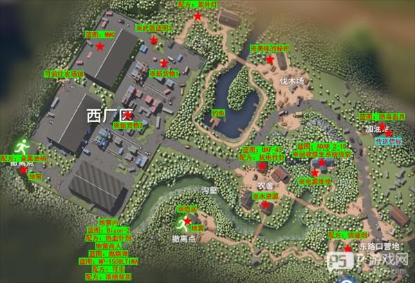 逃离鸭科夫手机版地图攻略